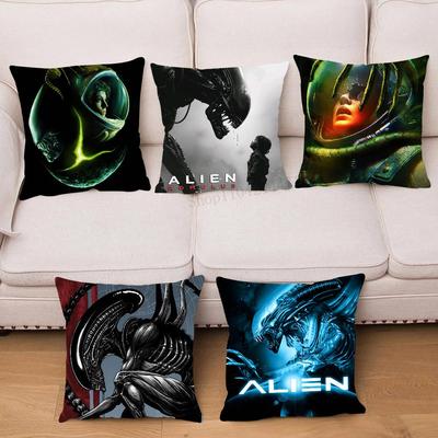 Classic Movie A-Alien Pillow Case Square Pillow Bedroom Sofa Leisure Comfort Cushion Car Living Room Home Decoration