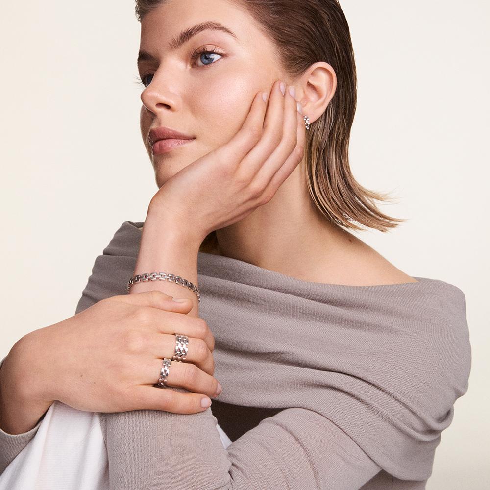 Daniel Wellington Perfect Pair 5-Link Ring Thick Couple Fashion Ring (Type A)