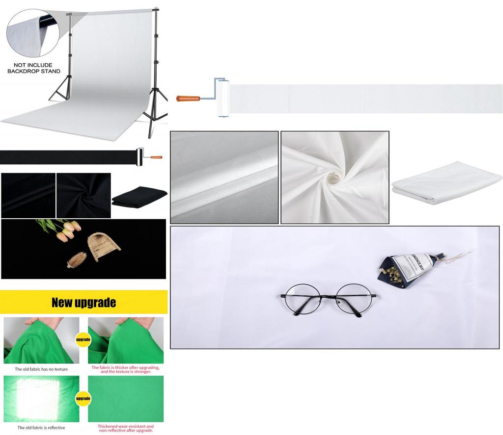 Hochwertiger Fotografie-Hintergrund Vorhang Glatter Musselin-Hintergrund für den professionellen Studioeinsatz