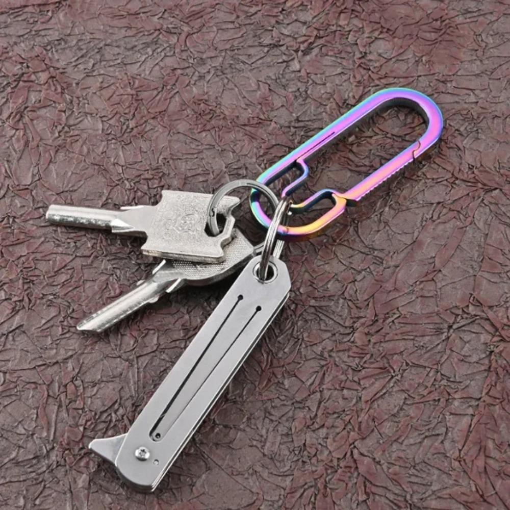 Stainless Steel Scalpel Fast Open Medical Folding Mini Knife EDC Outdoor Unpacking Pocket Knife With 10pcs Replaceable Blades