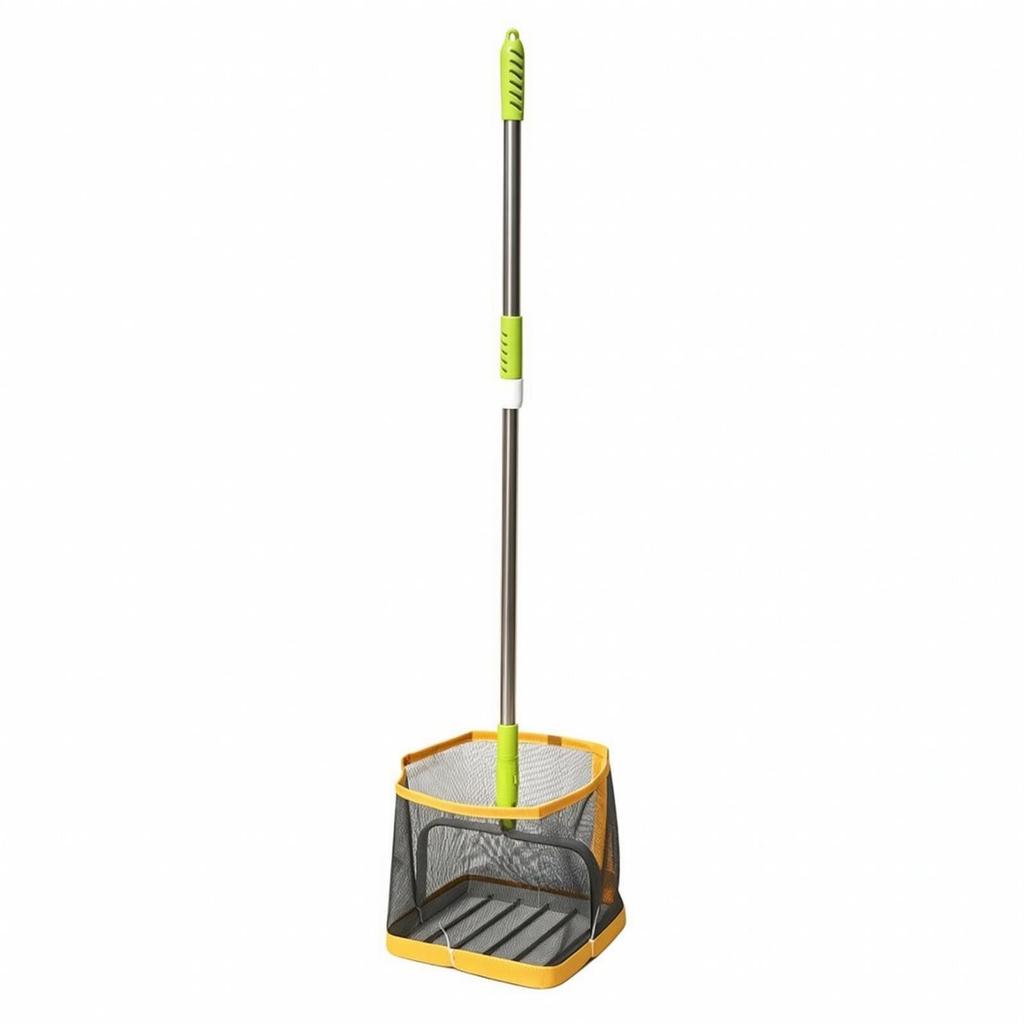 Table Tennis Ball Picker with Mesh Net Basket Easy to Carry for Players, Coaches