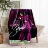 Coperta Stampata a Tema Selena Quintanilla - Perfetta per Divano, Letto, Viaggio e Uso Esterno | Lavabile in Lavatrice, Accogliente e Resistente.