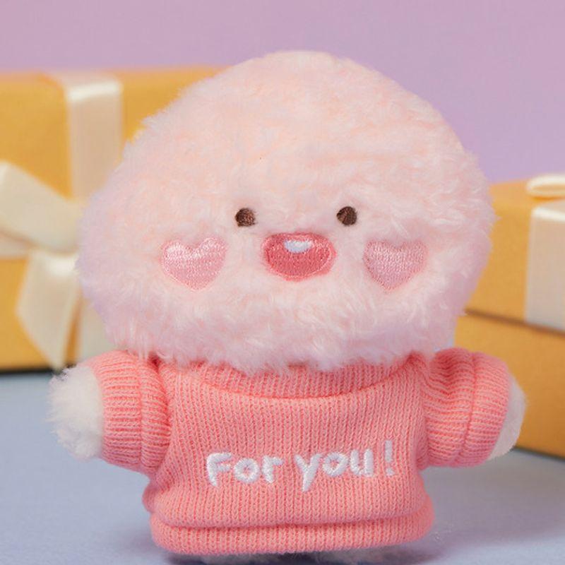 

KAKAO FRIENDS Love For You Fossil Keychain Doll_Little Apeach single type