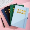 Portable A5 2026 Schedule Book To Do List Textured PU Agenda Book Planner Reminder Calendar Book Students