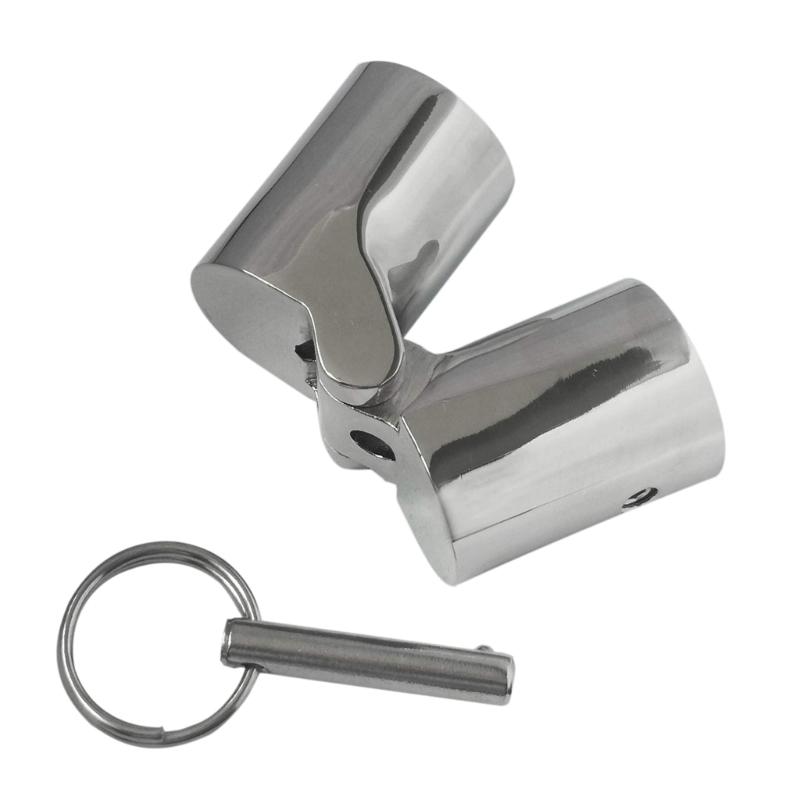 316 Stainless Steel Boat Hardware Rotating Pipe Joint Tube Coupling Connector Fitting for Marine Yacht Building Hardware