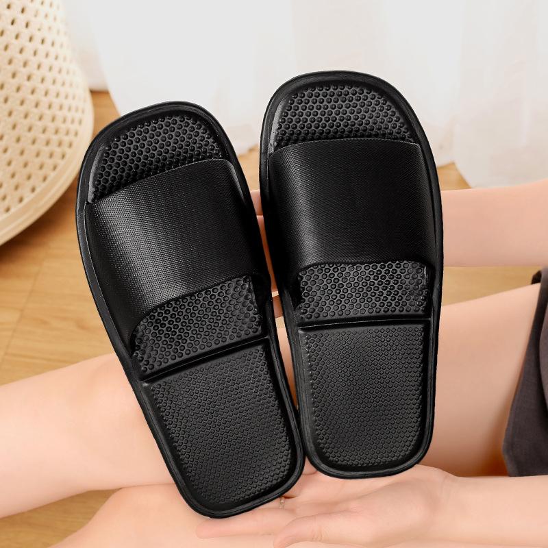 

Портативные складные тапочки для путешествий, отеля, дома и душа 39/40 чёрный