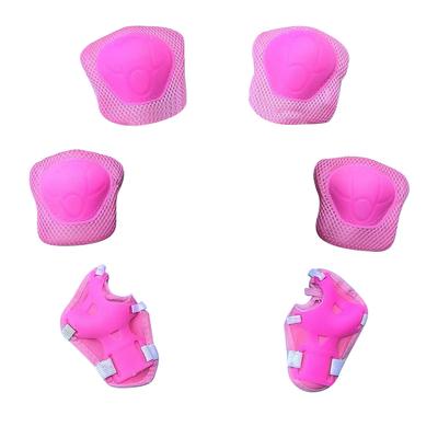 6pcs Outdoor Safety Sports Body Accessories Protection Gear Set Roller Blading Elbow Knee Pads Sponge Adjustable Children