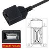 Highly speed Hdmis Extension Cord Clear 1080p Hdmis Extender Ethernet Supported 1.5m Durability Design for Auto Devices