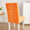 thick plush jacquard chair covers for dining room for banquet decoration for pets chair slipcovers easy to wash