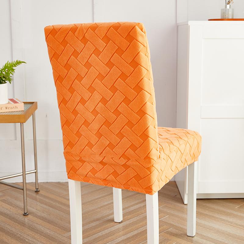 thick plush jacquard chair covers for dining room for banquet decoration for pets chair slipcovers easy to wash