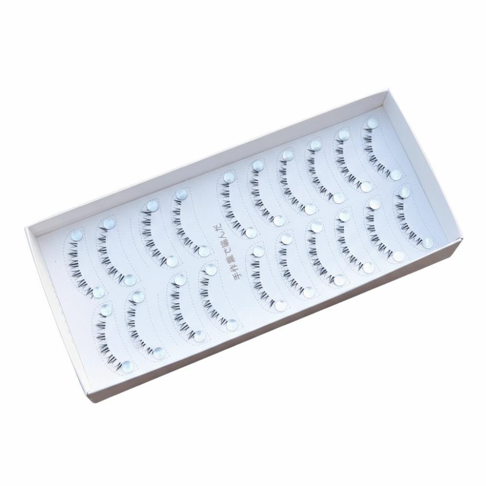 5-7MM Bottom Lashes Strip Clear Band Bottom Eyelashes Bottom Lash Clusters  Eyelash Extension