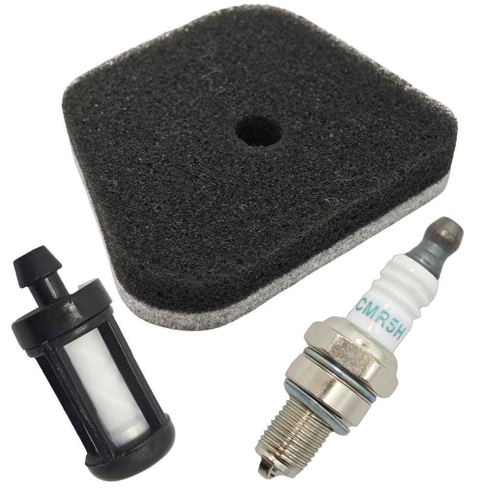 Trimmer Air Fuel Filter Spark Plug Kit For Stihl FS90 FS100 FS110 FS130 4 Mix Brush Cutter Engine Replace Part 4180 120 1800