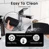 LOGJAM 2PCS Bar Mat 6" x 12" for Countertop, Small Rubber Bar Mats for Bartending Cocktail Bars Restaurants Kitchen
