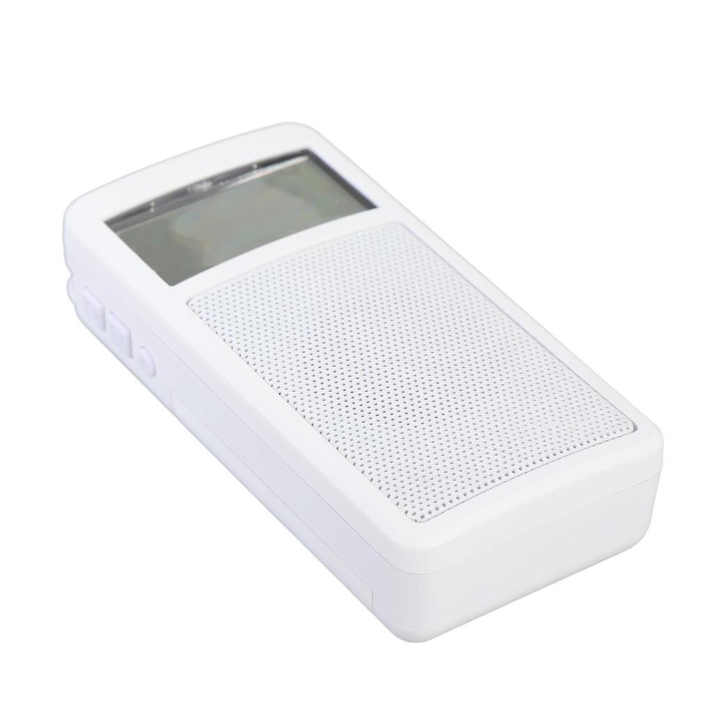 Portable AM FM Radio Telescopic Antenna Digital Display Multi Function Keys Stereo Sound Small Radio