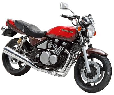 AOSHIMA The Bike Serisi Kawasaki ZR400C ZEPHYR X 2009 Plastik Model 1/12 No.30