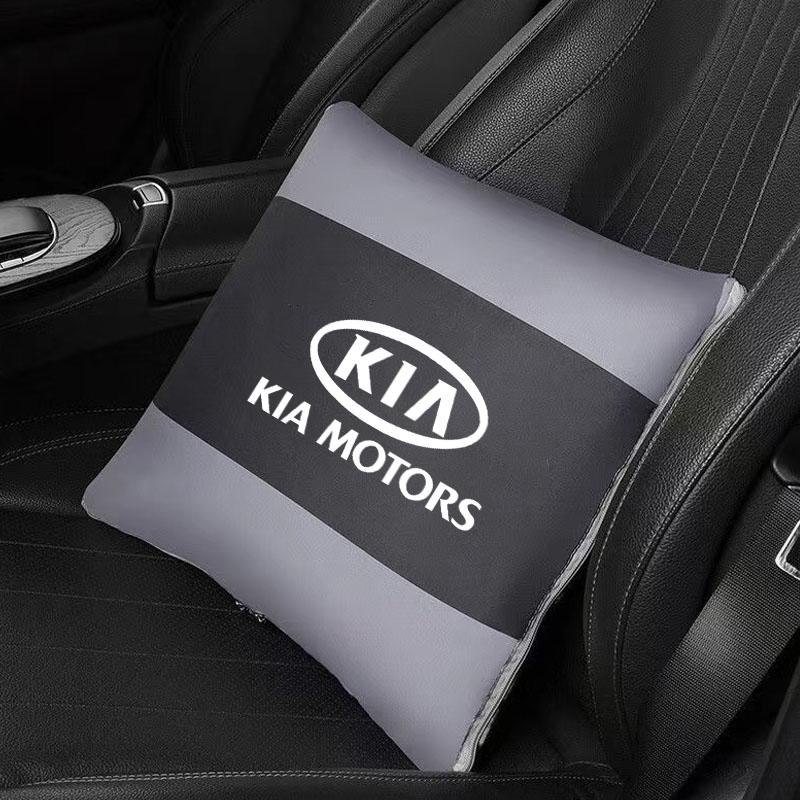 BBEJ9 Car Seat Headrest Throw Pillow Travel Rest Sleep Quilt For Kia Sportage Cerato Optima K2 K3 K4 K5 Rio Picanto Soul Accessories