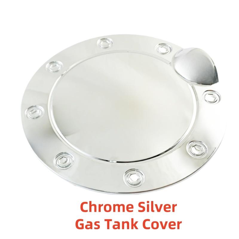 For Toyota Tundra Sequoia Pickup Truck 2007 2010- Chrome Modified Car Accessories Plated Cap Tank Covers Trim Paste Style