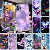RA9 Colorful Butterfly Phone Case for Motorola Moto G10 G20 G30 G31 G32 G34 G35 G41 G42 G50 G51 G52 G55 G60 G60S G62 G71 G72 G75