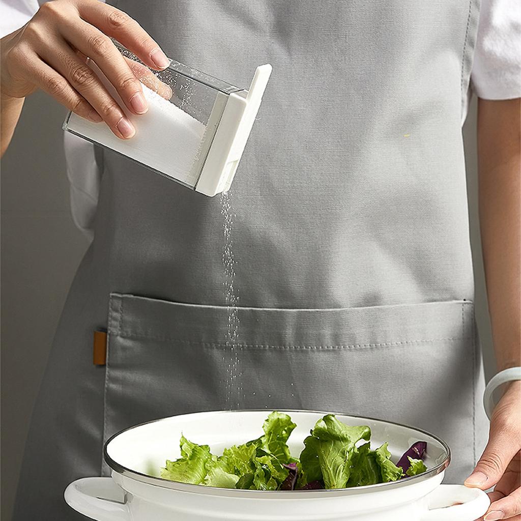 4 ks krabičky na koření, těsně uzavřené, průhledné, sůl, cukr, koření, nádoba na kuchyňské koření