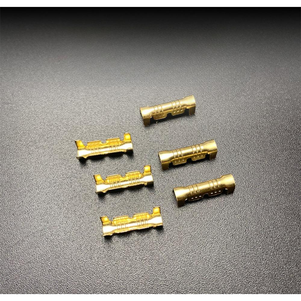 U-Shaped Double Crimp Terminal – Non-Insulated Wire Connector for 0.3-1.5mm² Cables | Electrical Terminal Lug, Easy Wire Joining