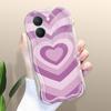 Cute Cartoon Pattern Cream Texture Casing Wavy Edge Soft Silicone Cover Phone Case for Vivo