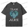 Movie Twilight Team Alice Cullen Graphic T Shirts Robert Pattinson Funny Meme Tshirt Unisex Wounisex Fashion Vintage Oversized Tshirt