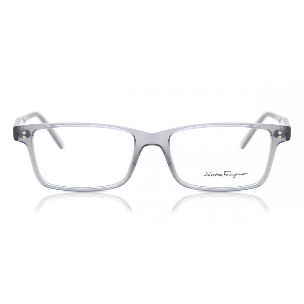 

Salvatore Ferragamo Sf 2914 020 Unisex Eyeglasses Transparent Grey/54-17-145