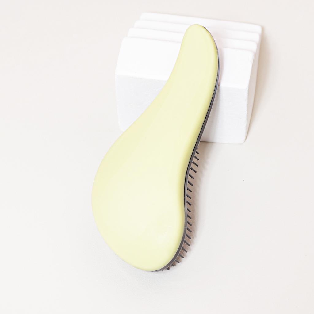 Antistatic massage brush winding shower massage brush wet hair curly brush salon hairdressing tool Special for real hair wigs