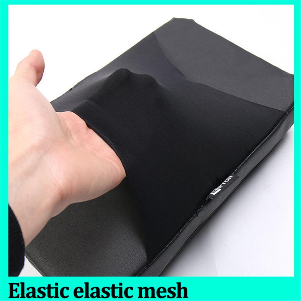 Car Armrest Pad Cover Universal Center Console Wave Pattern Auto Seat Armrests Box Protection Cushion Hand Supports