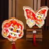 Traditional New Year Luminous Lantern Chinese Style Children Handheld Lantern  Hanfu Accessories