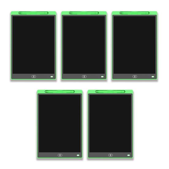 1/5Pcs LCD Writing Tablet with Pen 8.5-inch Rectangle Colorful Doodle Notepad Electronic Drawing Board Kids Adults Erasable Sketch Pad Educational Toy