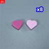 MOC Blocks Utensil Star Magic Wand 6124 Stick Love Heart Crown Bow Construction Bricks Part Playthings Accessories Princess Girl Dolls