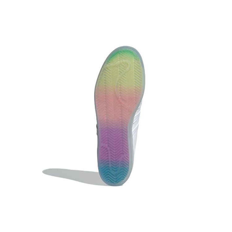 Adidas Superstar White Rainbow Sole Unisex Sneakers Cloud-White GW9682