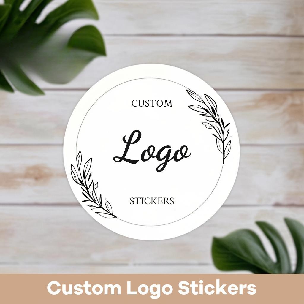 4cm Round Custom Stickers - 100pcs PVC Material for Kids' Early Education & Birthday Party Decoration