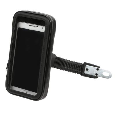 MotoOver MO-SMA-CASE-L Waterproof Motorcycle Mirror Smartphone Holder for Motorcycles Smartphone Mount Fixed Mount Stay, Touch Panel Compatible