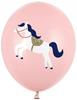 Balony 30 Cm, Konik, Pastel Pale Pink