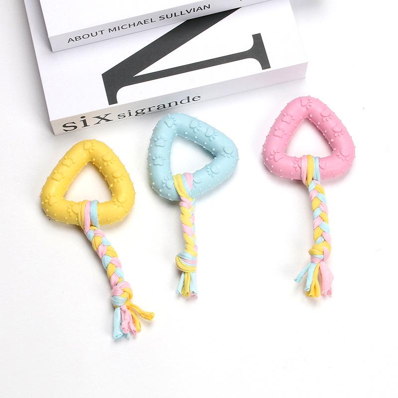 Durable TPR Dog Teething Stick: Bite-Resistant, Self-Play, Boredom Relief Toy