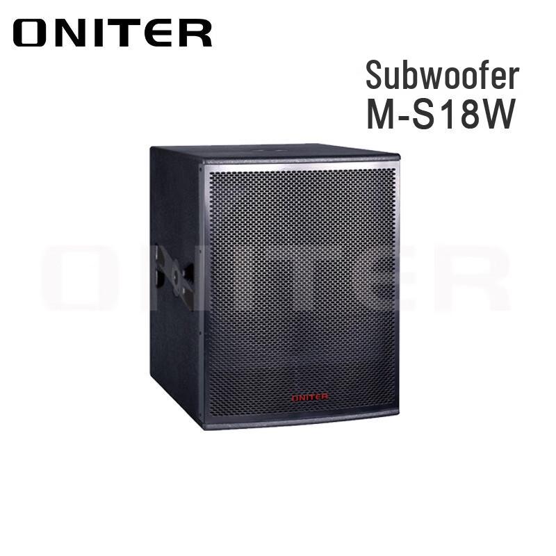ONITER M-S18W Passive Bass Speaker CN plug (adapter included) (CN version)