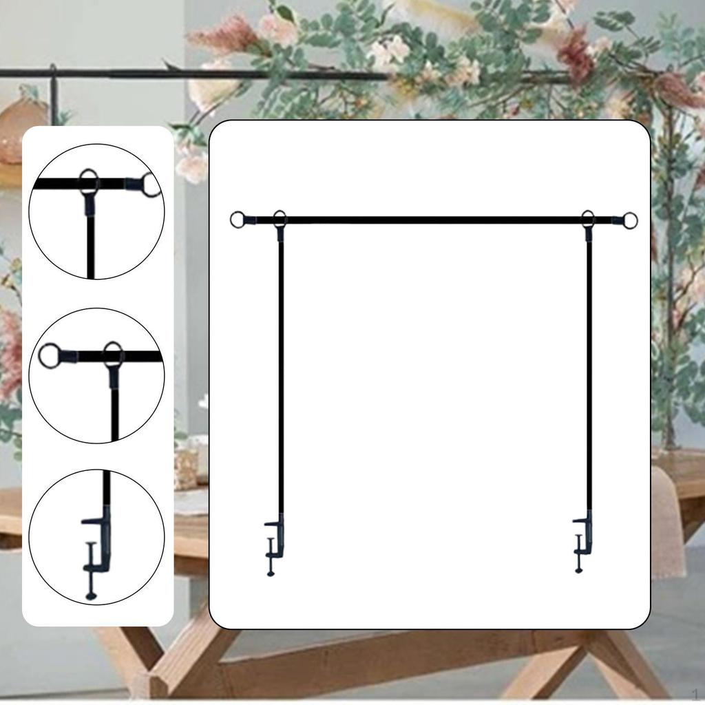Wedding over The Table Rod Stand Balloon Flower Arch Support Display Adjustable Metal Desktop