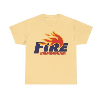 Birmingham Fire Football Team Nostalgisches Retro-T-Shirt