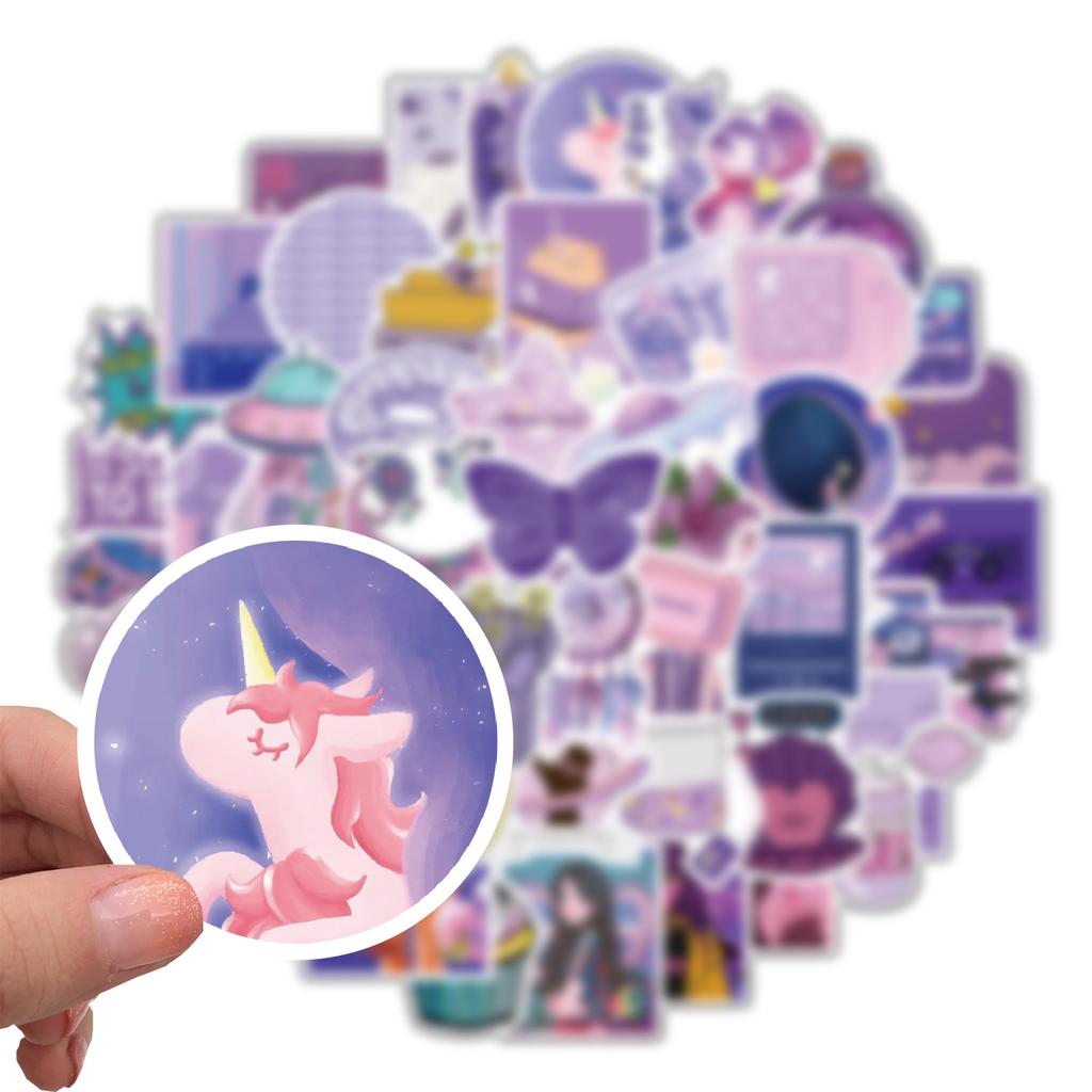 50 Adesivi A Tema Strega Per Bambini E Ragazze - Stickers In Vinile Impermeabili Per Laptop, Bottiglia D'Acqua, Diario - Stregoneria E Magia
