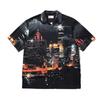 Li Ning X Street Never Sleeps Collaboration Cityscape Loose Casual Shirt Unisex Shirts Black ASHU043-2