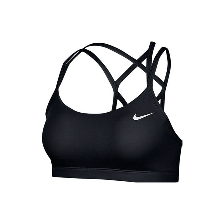 

Женское спортивное бра Nike Favorites с низкой поддержкой, быстросохнущее, черное нижнее белье AQ8687-010 XL