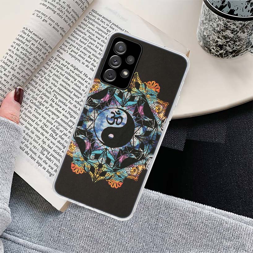 Aum Om Yoga Phone Case for Samsung Galaxy A17 A16 A15 A14 A13 A57 A56 A55 A54 A53 A37 A36 A35 A34 A33 A26 A25 A24 A23 Galaxy A16