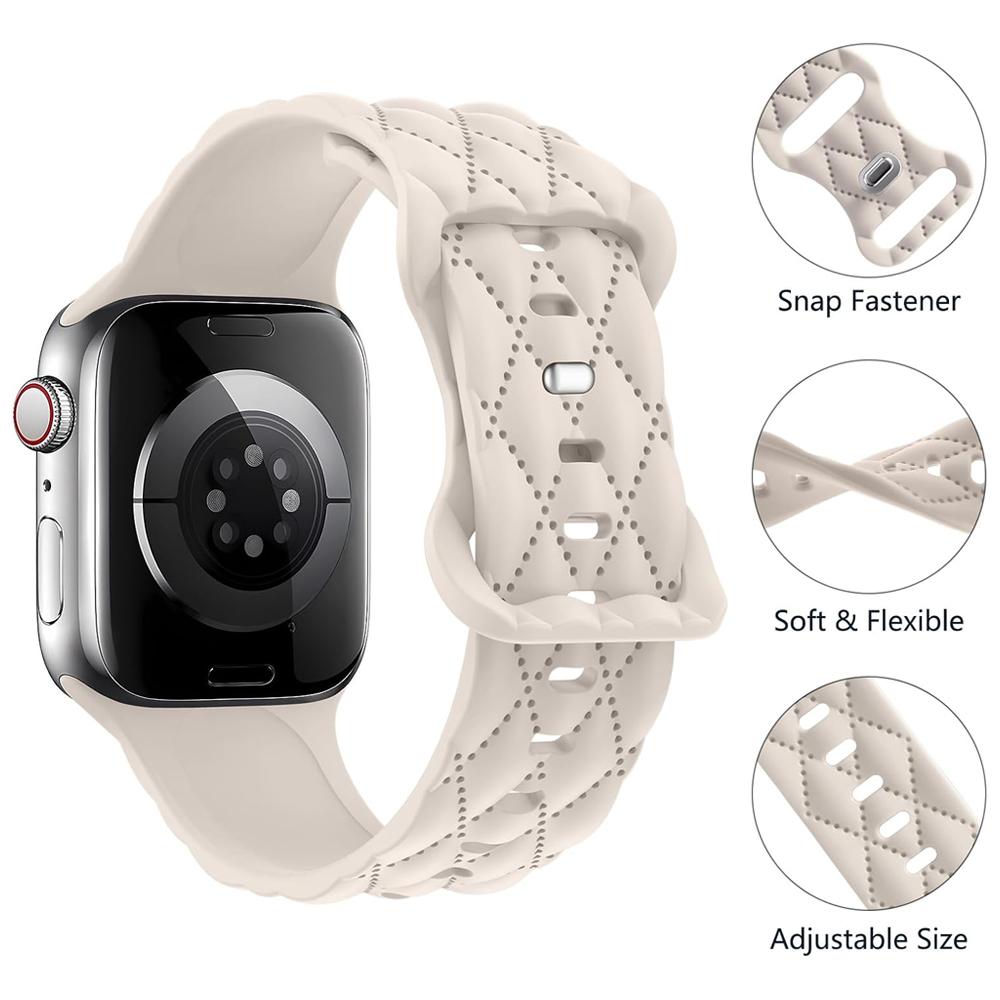 Sport Band For Apple Watch SE 10 8 9 7 6 5 Ultra 2 49mm 44mm 46mm 45mm 41 42mm Silicone Sport Bracelet Correa Apple Watch Straps