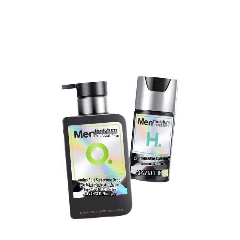 Mentholatum Men s Amino Acid Oil Control Cleanser & Essence Gift Set