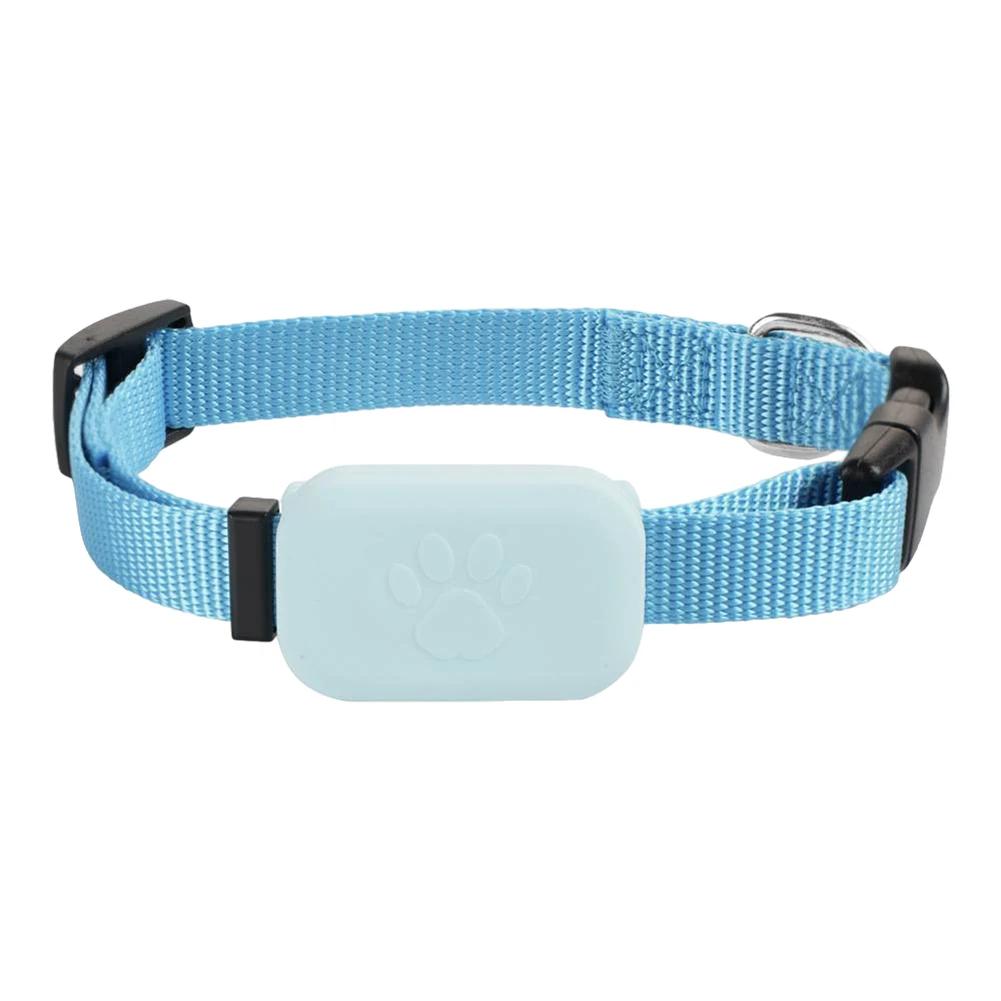 

Anti-Lost Cat Collar for GPS Tracker Protective Case Necklace Kitten Accesoriess Pet Products Waterproof Cat Dogs Locator Collar синій