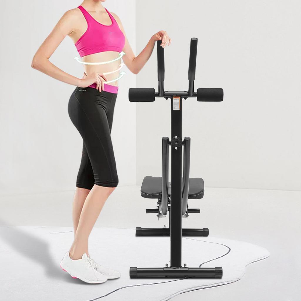 Abdominal Exercise Equipment, Home Gym Ab Trainer, Foldable Core and Ab Workout Machine, Adjustable Abdominal Exercise Machine