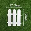 White Plastic Fence, Garden Courtyard, Garden Fence, Christmas Decoration, Green Fence, Gardening