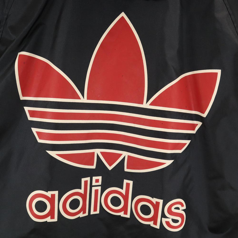 Adidas 80-tallet Descente Laget i Japan Vintage Rygg Kløverblad-logo Vattert jakke Barnas Brukt